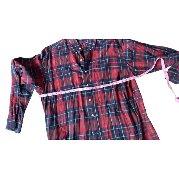 Polo Ralph Lauren Plaid Cotton Shirt Size Medium - Picture 4 of 7